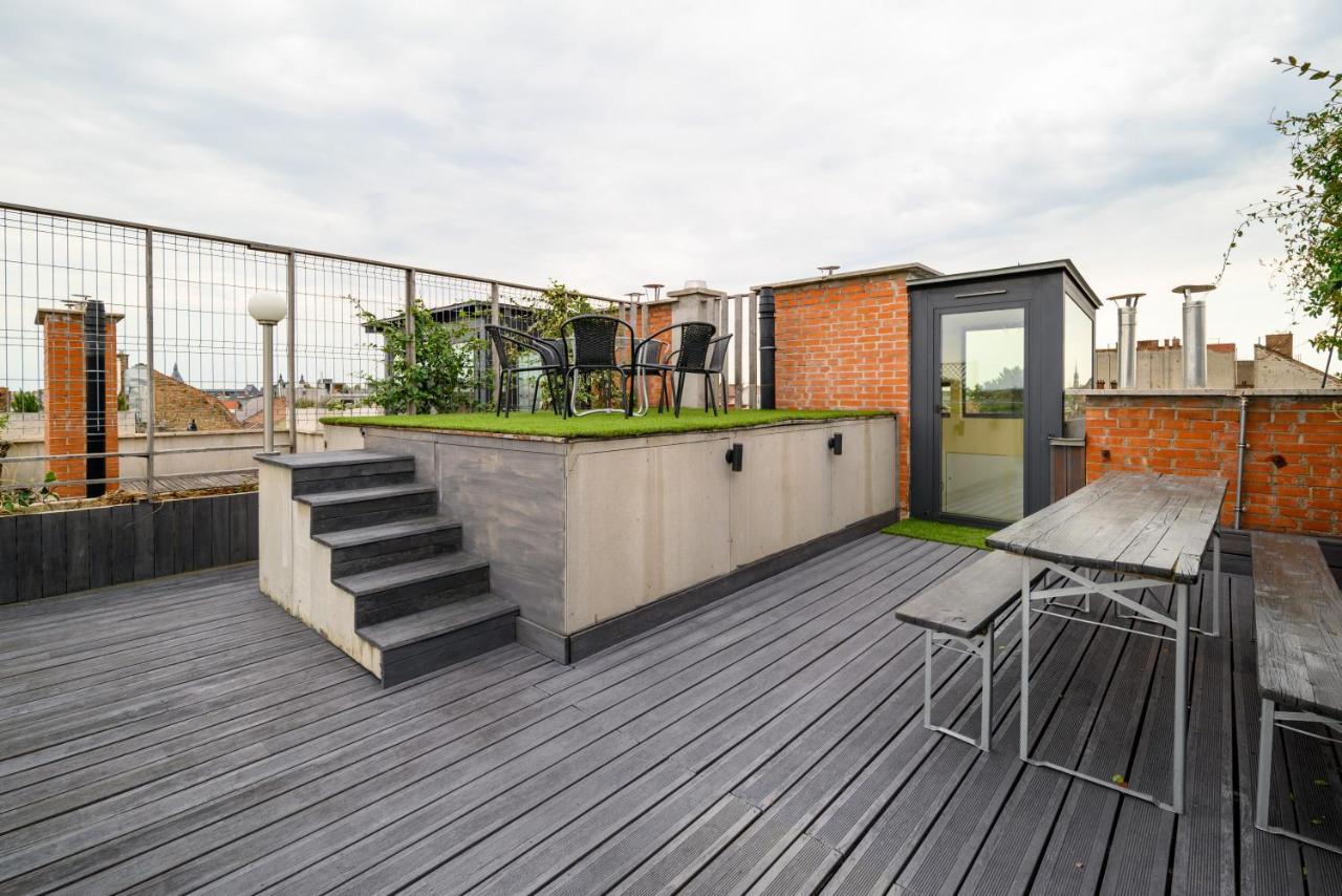3Bedroom Triplex Rooftop Apartment Budapest Exterior photo