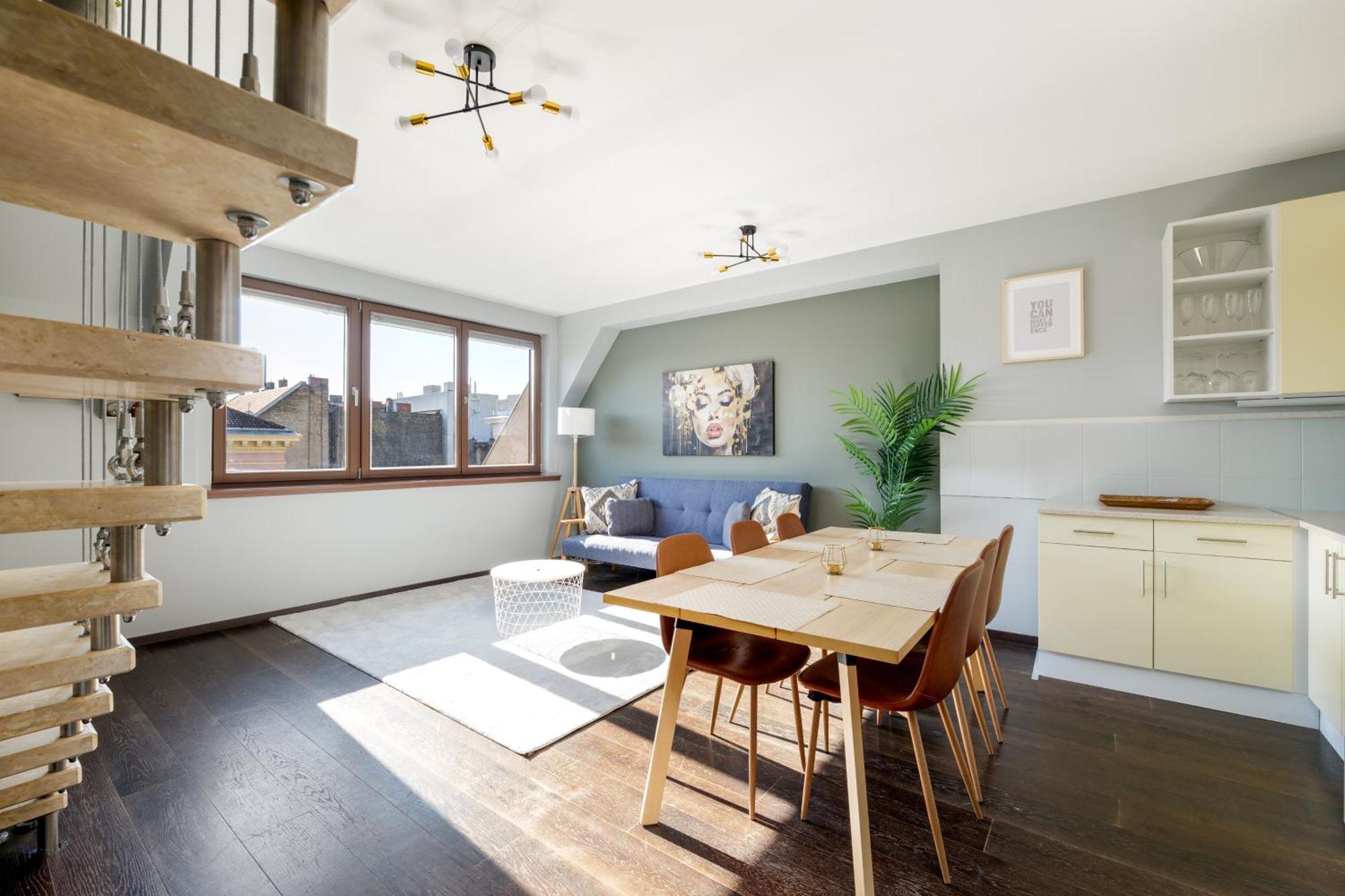 3Bedroom Triplex Rooftop Apartment Budapest Exterior photo