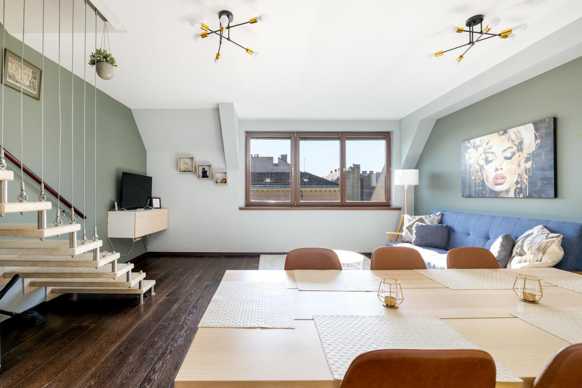 3Bedroom Triplex Rooftop Apartment Budapest Exterior photo